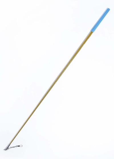 Паличка для гімнастики SASAKI NEW FIG M-781HJK, 57 фібро-скло, Gold x Blue (GDxBU), 57cm