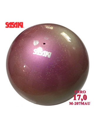 Мяч M-207MAU резина, French Rose(FRRO), 17cm