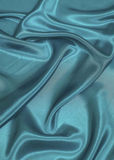 Сатин шифон Chrisanne Clover 100%полиэстер, Blue Zircon (CC), 1.12m