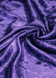 Велюр Crash 100%полиэстер, тёмно-фиолетовый, 1.55m