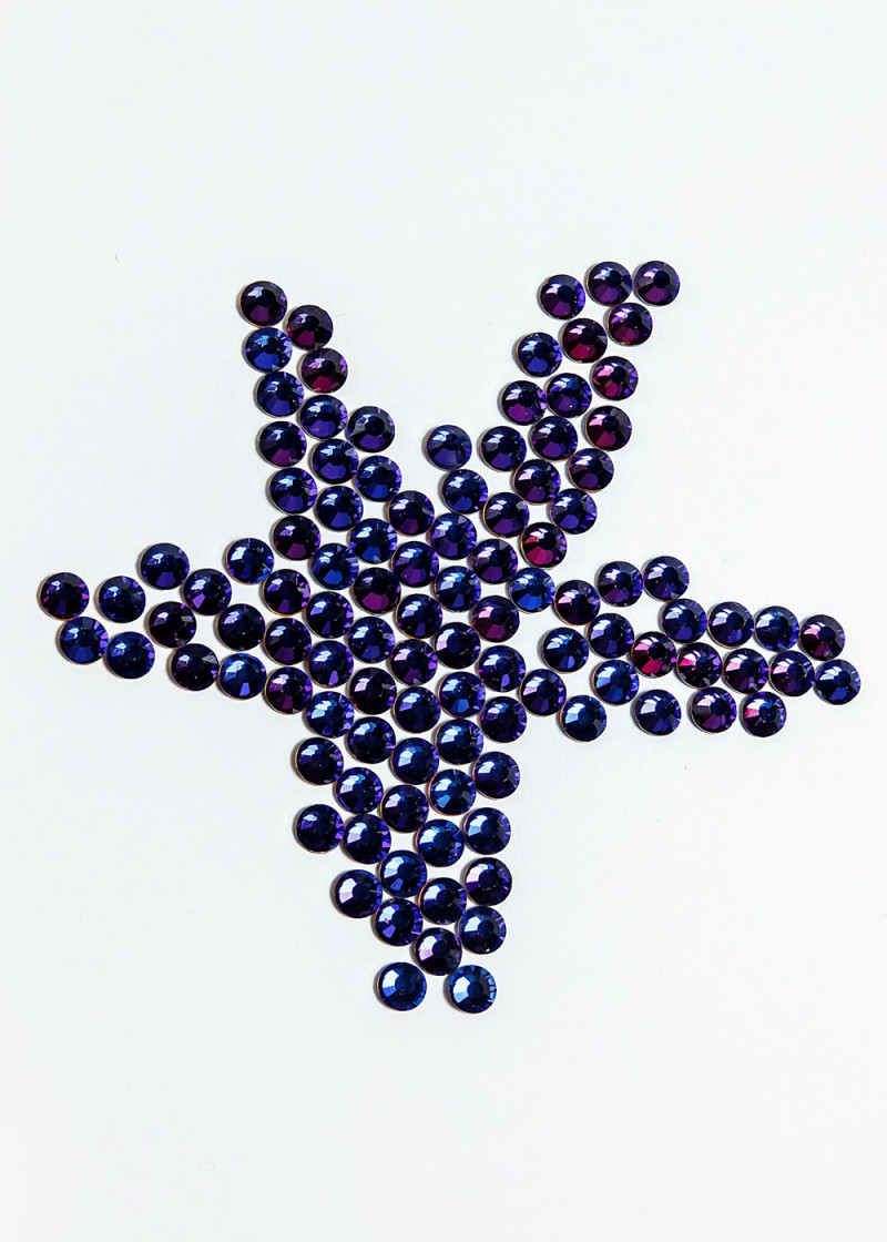 Стрази Elizabeth CLASSIC ss20 (HF) Crystal Meridian Blue(201)