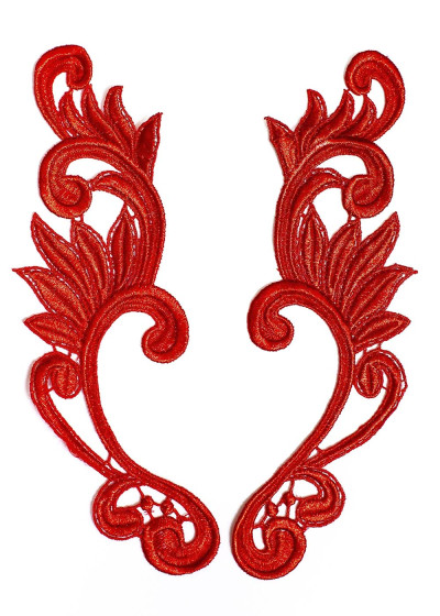 Лейси BRITTANY 100%поліамід, червоний, 21х6,5cm