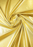 Лайкра з нанесенням METALLIC 80%поліамід, 20%еластан, золото, 1.5m