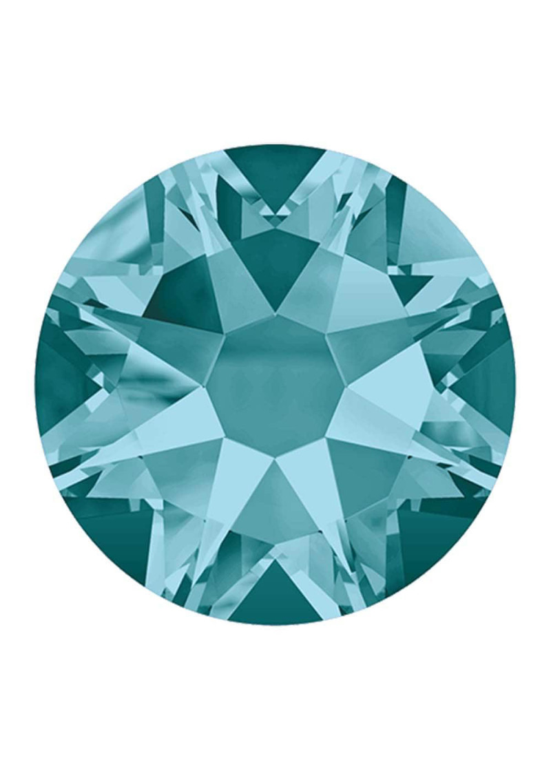 Стрази SWAROVSKI ss16 NoHF Blue Zircon, 16