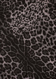Лайкра принт Леопард 90%полиамид, 10%эластан, чёрный, 1.55m