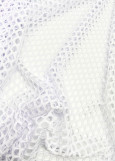 Сітка текстура FISH NET CHRISANNE CLOVER 95%поліамід, 5%еластан, White (CC), 1.5m