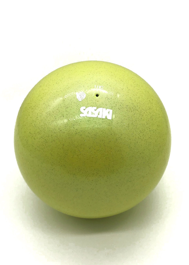 М'яч для гімнастики SASAKI NEW FIG M-207AU, 18,5см гума, LimeYellow (LYMY) , 18.5cm, 400g