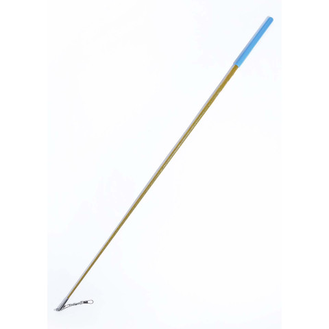 Паличка для гімнастики SASAKI NEW FIG M-781HJK, 57 фібро-скло, Gold x Blue (GDxBU), 57cm