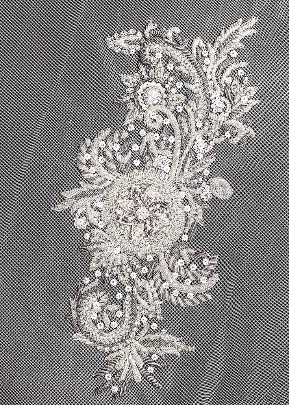 Fragment with embroidery and rhinestones to buy at the Grand Prix store